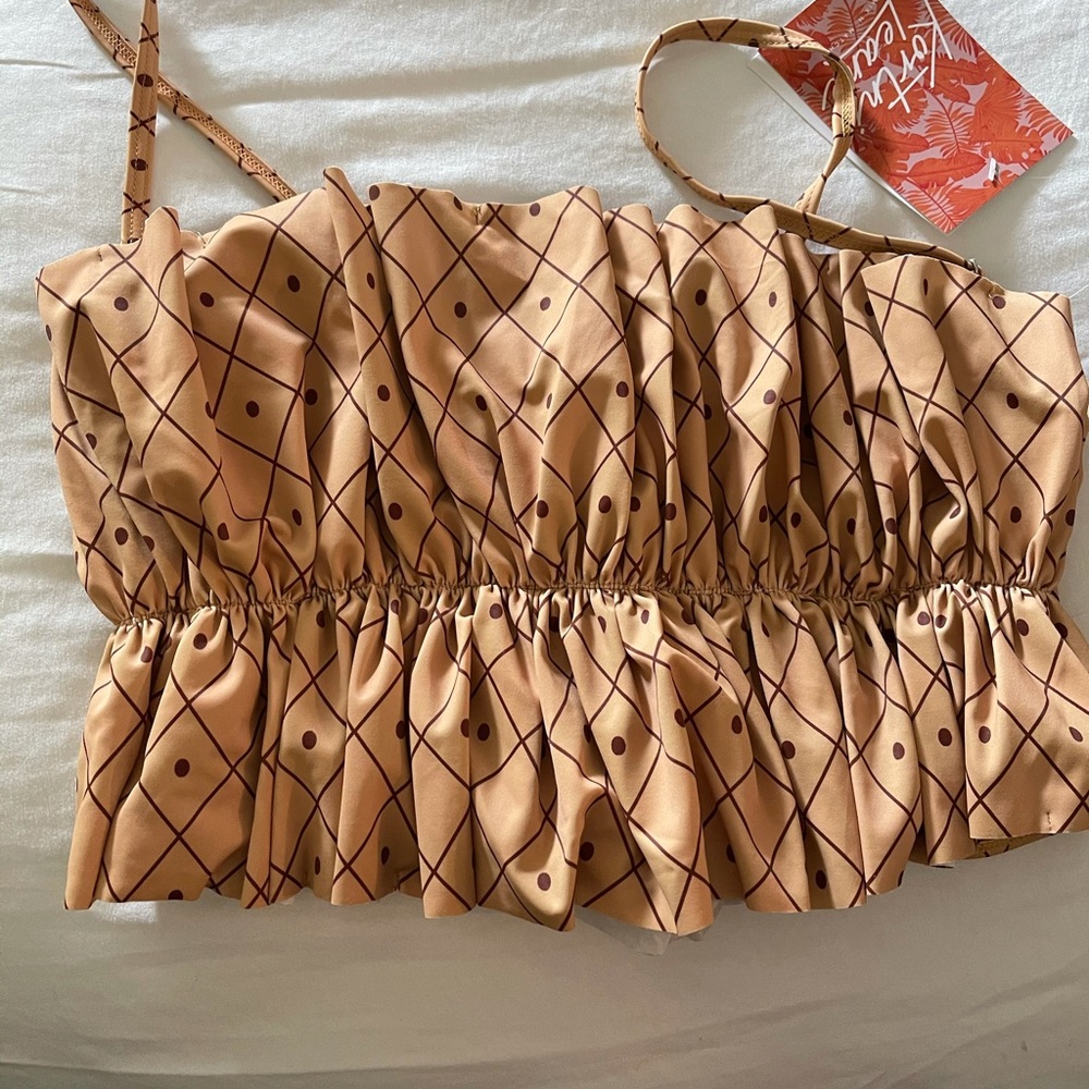 Large Oversized Ruffle Top